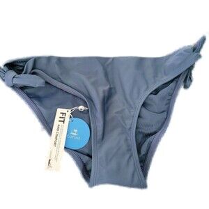 Cupshe Blue Bow Knot Bikini Bottoms Sz M